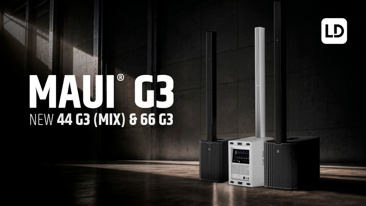LD Systems Maui G3 44, 44 Mix & 66