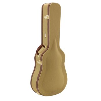 Soundsation estuche rígido td100-a archtop para guitarra acústica con revestimien