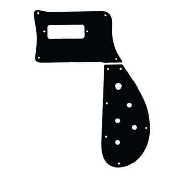 Allparts pg-9849-023 golpeador para bajo rickenbacker 4003