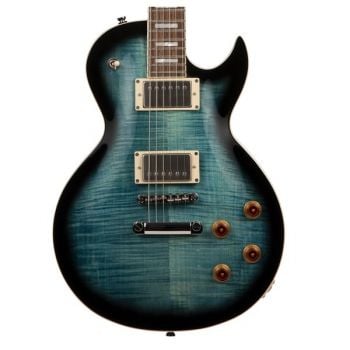 Cort cr250-dbb guitarra eléctrica dark blue burst