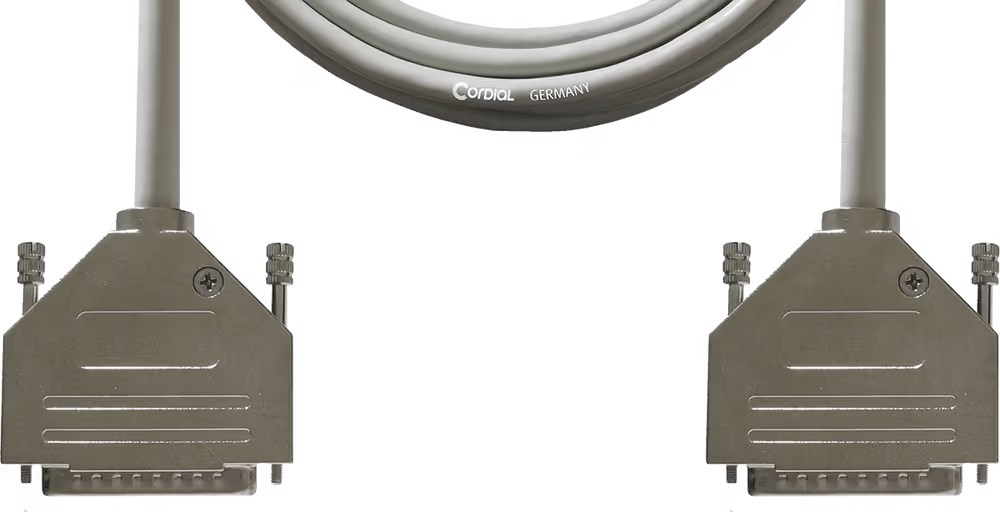 Cordial cable para interfaz d-sub de 3 m tascam