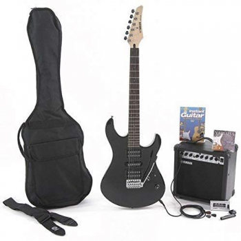 Yamaha erg-121 gpiihll pack guitarra con amplificador ga 15ll, yt 100, funda, juego cuerdas, correa, bobinador y púa.
