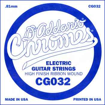 D´addario cg032 cuerda suelta para guitarra eléctrica