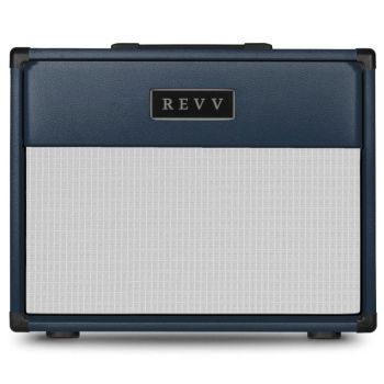 Revv 1x12 extension cabinet, navy blue, vintage 30