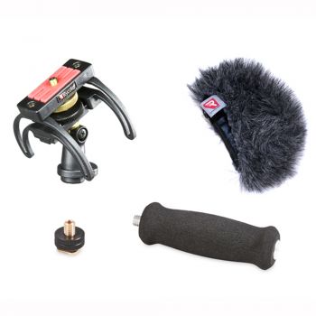 Rycote portable recorder audio tascam dr-40 suspensión y antiviento para grabadora