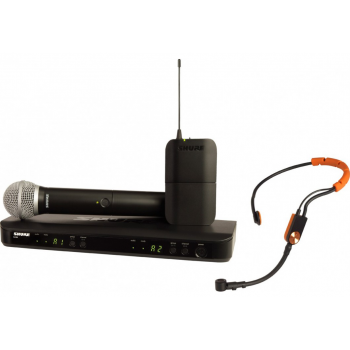 SHURE BLX1288 SM31 Microfono inalambrico dual de Mano y Diadema