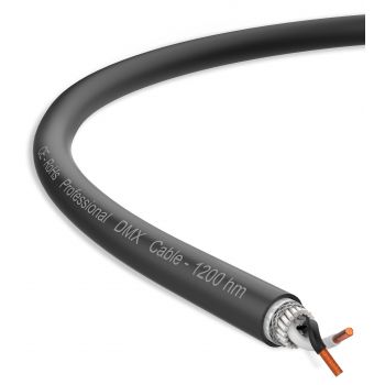 Audibax Pro BPD100 Black Bobina Cable DMX 100 Metros