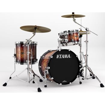 Tama wbs30rs-mbr starclassic walnut molten brown burst bombo 20 pulgadas
