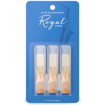 Daddario royal rjb0330 cañas saxo alto dureza 3 pack 3 unidades