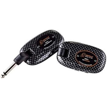 Ortega odws-1car. sistema wireless para guitarra y bajo carbón