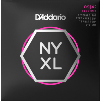 D addario nyxls0942 cuerdas de guitarra eléctrica superligeras de doble bola