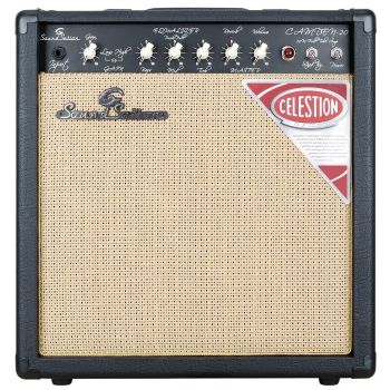Soundsation camden-20 amplificador combo de guitarra a válvulas de 20 w con rever