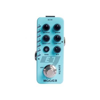 Mooer e7 polyphonic guitar synth pedal