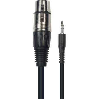 Yellow cable eco-k12-3 cable de 3 metros mini jack stereo macho a xlr hembra