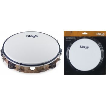 Stagg tab-210p/wd pandereta