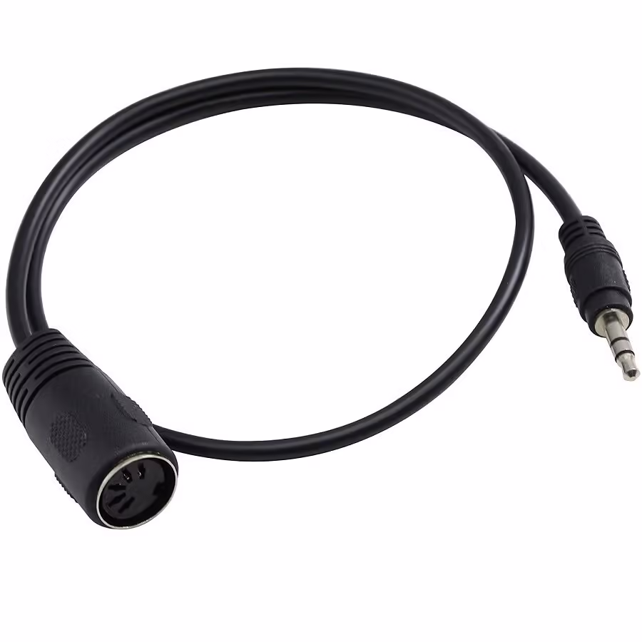 Quik lok cable midi a minijack st tipo b - 20cm