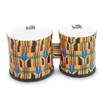 Toca percussion tf2b-k kente cloth bongo serie freestyle
