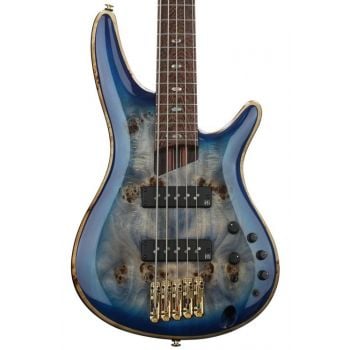 Ibanez sr2605-cbb premium 5 cuerdas cerulean blue burst + estuche