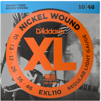 D´addario exl110 - xl regular light 10-46 (pack 3 juegos)