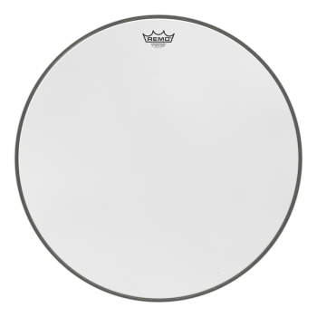 Remo 18 powerstroke 3 white suede parche de bombo