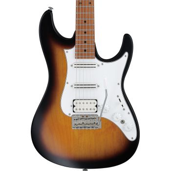 Ibanez atz10pstm guitarra eléctrica sunburst matte + funda