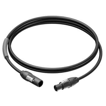 Procab cable powercon macho/hembra conectores neutrik 3 m