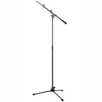 Soundsation smics-200-bk soporte de brazo para micrófono con base de trípode y ar