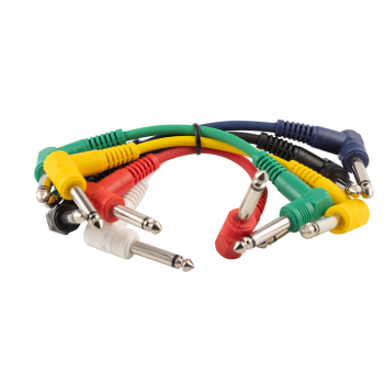 Ek audio set de 6 latiguillos jack - jack