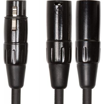 Roland rccycxf2xm xlr hembra a 2 xlr macho 15cm