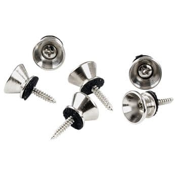 Gewa 555140 botón para bandolera 14mm, niquelado