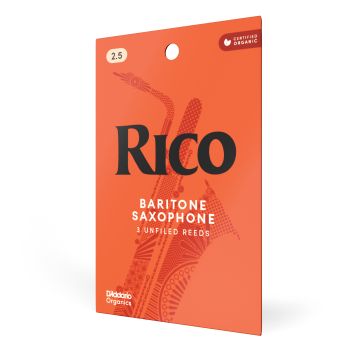 D´addario rico 3 pack, bari sax #2.5