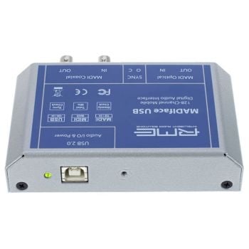 Rme madiface usb interfaz de audio usb con 64 canales de e/s madi