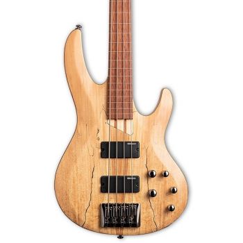 Ltd b-204sm fretless natural bajo eléctrico