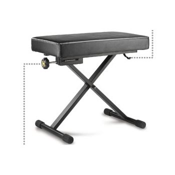 Hercules Banqueta para Piano KB200B