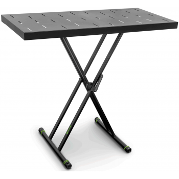 Gravity KSX 2 RD Juego con soporte para teclado X-Form doble y mesa de apoyo