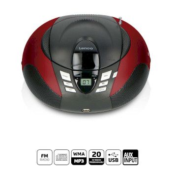 Lenco scd-37 usb red