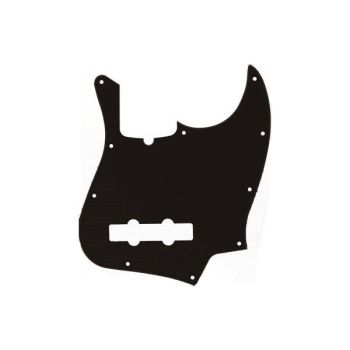 Soundsation golpeador jp-1b para jazz bass, negro, de una sola capa.