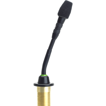 Shure mx405/c micrófono flexo 15cm led bicolor cardioide con previo. negro