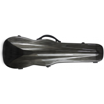 Amadeus evr44dg estuche de violín de fibra gris oscuro 4/4
