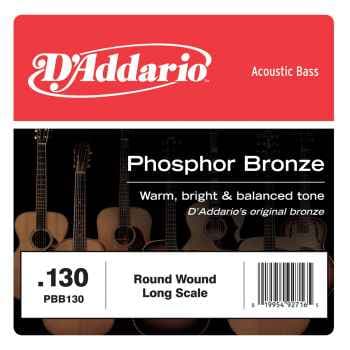 D´addario pbb130 cuerda suelta para bajo acústico