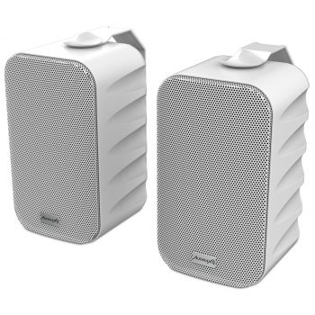 Audibax delta 52 bt white pareja de altavoces instalación bluetooth