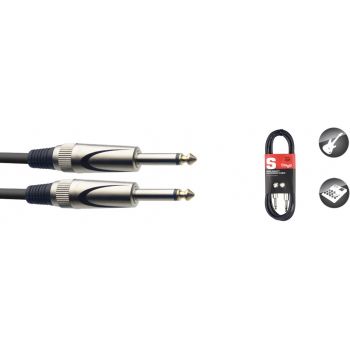 Stagg sgc3dl cable instrumento jack/jack 3m