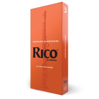 D´addario rico, sop sax, #2.5, 25 bx