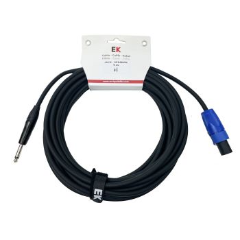Ek audio cables para columnas jack-speakon 9mts