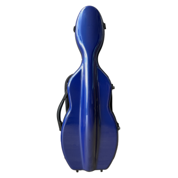 Rapsody estuche violín rocket forma 4/4 con bolsa para partirturas 4/4 blue