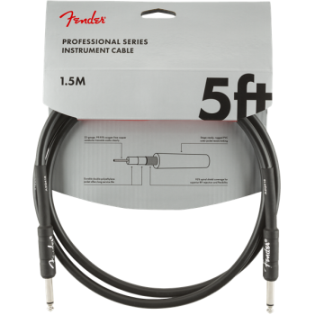 Fender Profesional Cable Jack Mono a Jack Mono 1.5 metros