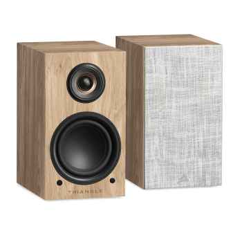 Triangle elara ln01a roble altavoces estantería