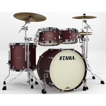 Tama ma42tzbns-fbm starclassic maple flat burgundy metallic