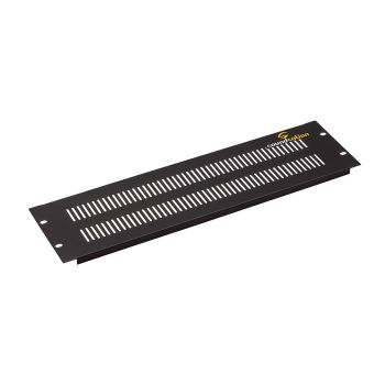 Soundsation srp200-3u, 3 unidades - panel para rack de 19\ con ranuras de ventila