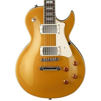 Cort cr200-gt guitarra eléctrica gold top
